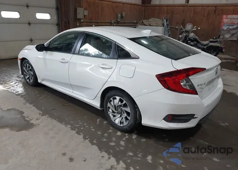 2018 Honda Civic Ex z USA, uszkodzony, nr VIN 2HGFC2F72JH552423